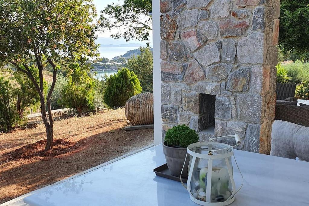 με υπέροχη θέα Kounoupi Apartment